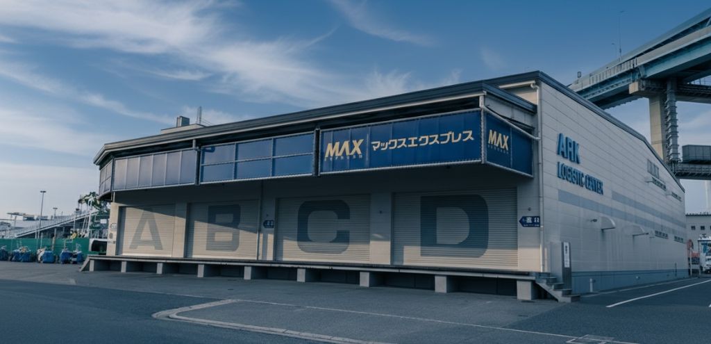 MAX EXPRESS 福岡自社倉庫外観